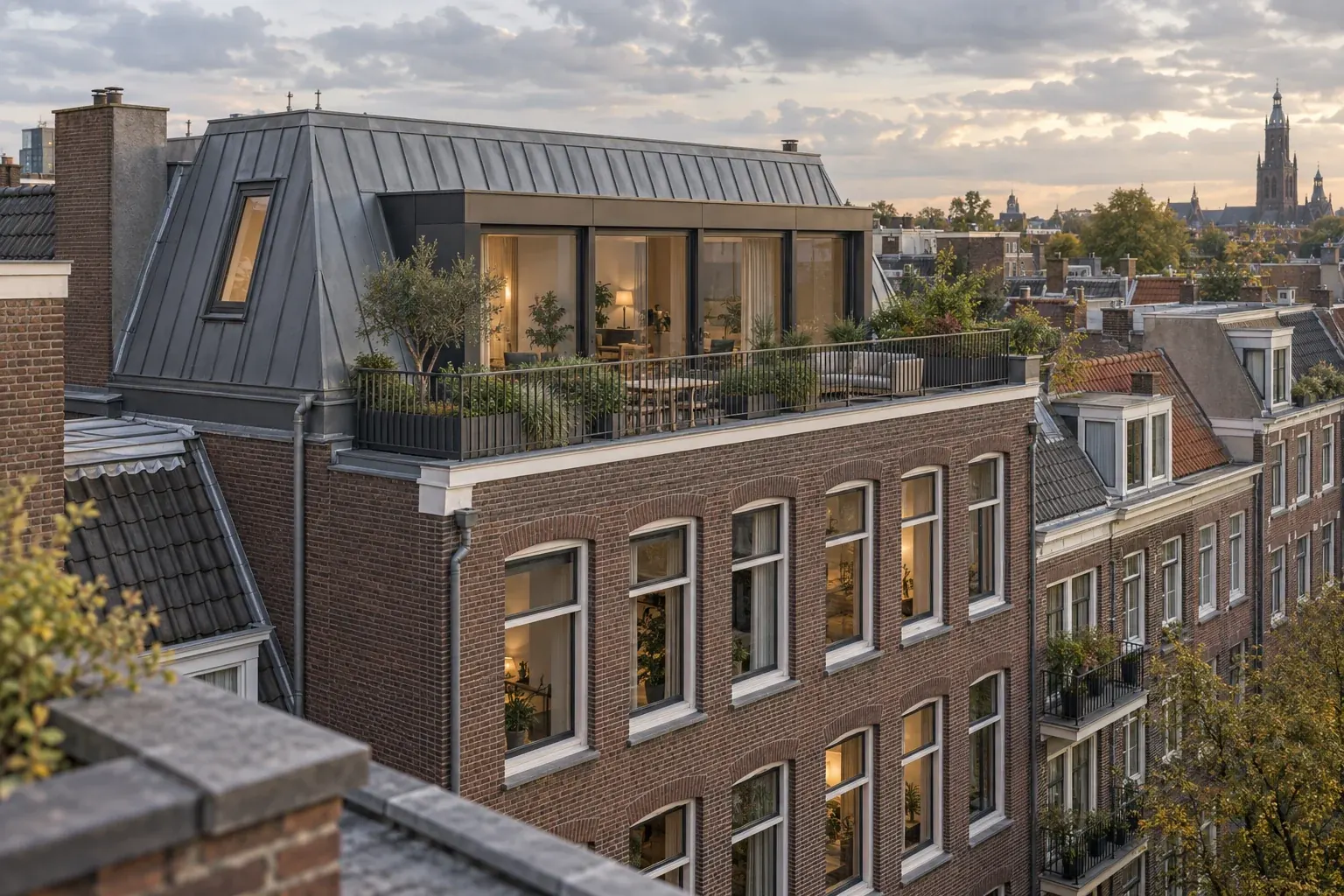 Een nieuwe woonlaag boven de stad