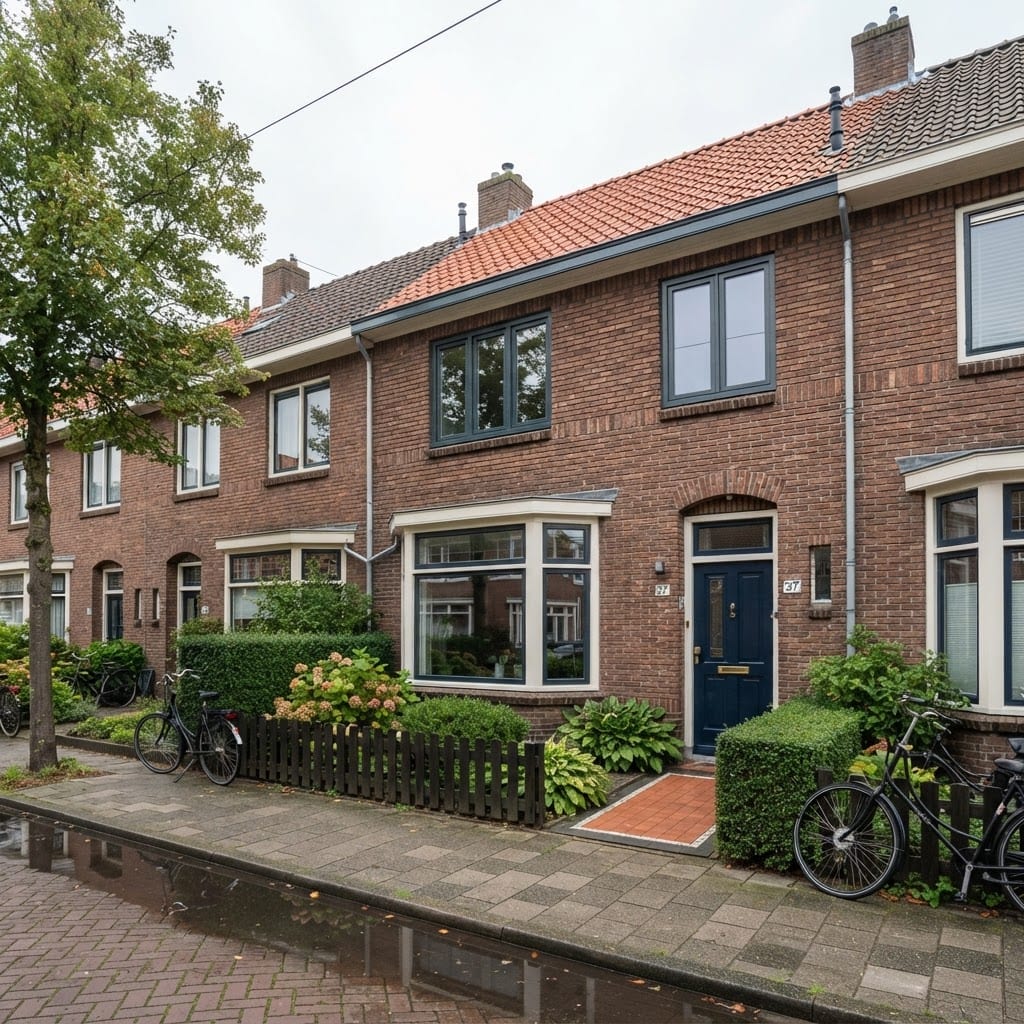 Rijtjeswoning Opgefrist